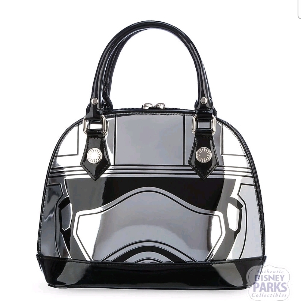 Black and Silver Handbag